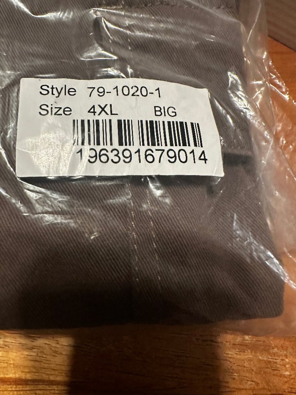Men’s Big & Tall KingSize Boulder Creek Long Sleeve Shirt Size 4XL NEW